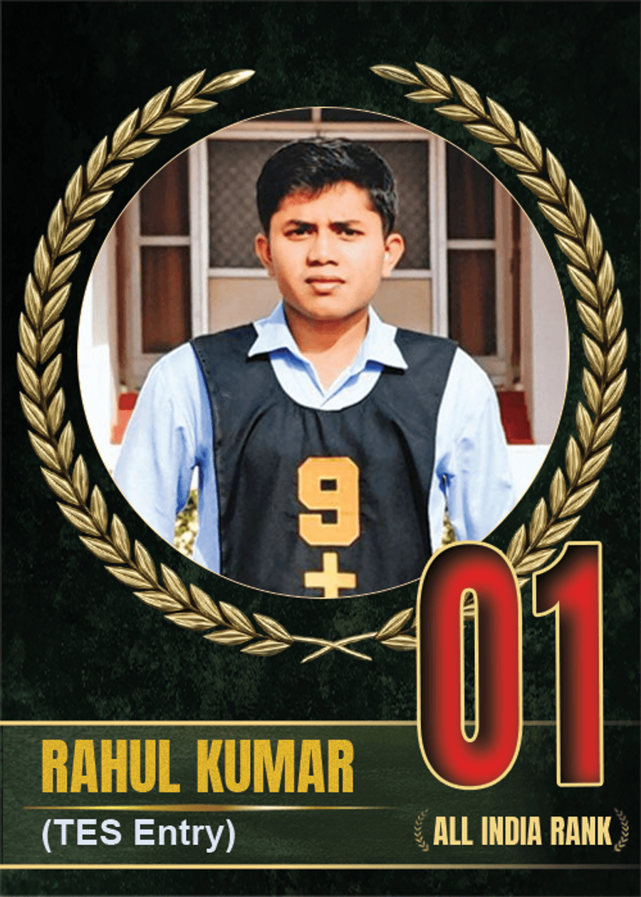SSBWINGS All India Rank holder achievement card