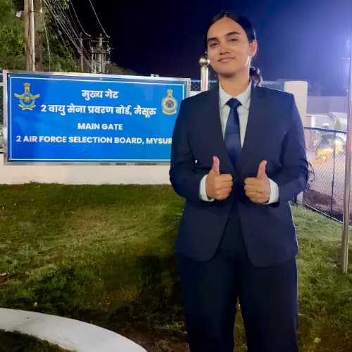 Anusha — recommended for AFCAT 1 2026